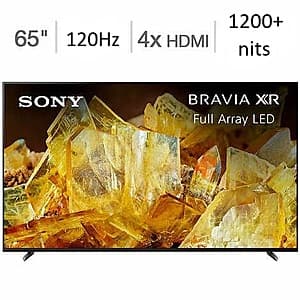 65" Sony BRAVIA XR X90L LED 4K UHD 120Hz Smart Google TV (2023, XR65X90L) $800 + Free Shipping