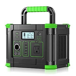 General Power 12V 300W LiFePO4 Portable Power Station $70 + Free Shipping