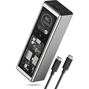 TALIX 20000mAh 3-Port 140W USB-C Power Bank $45 + Free S&H
