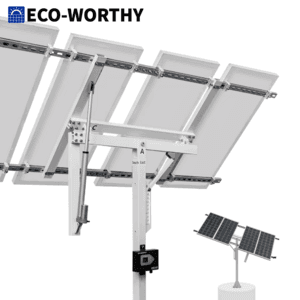 ECO-WORTHY Solar Panel Single Axis Tracking System w/ Tracker Controller $138.70 + Free Shipping