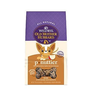 Select Accts: 20-Oz Old Mother Hubbard Peanut Butter Flavor Mini Dog Biscuits $1.80 w/ S&S