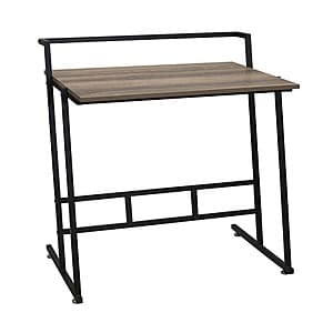 33" Household Essentials Rectangular Writing Desk (Gray) $21.45 + Free Shipping