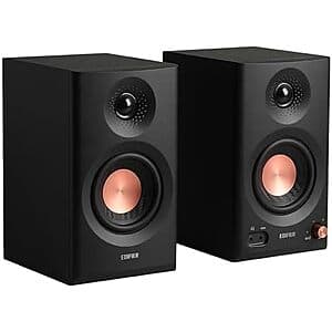 Edifier MR3 Bluetooth 5.4 Powered Studio Monitor Speakers (Pair, Black or White) $100 + Free S&H