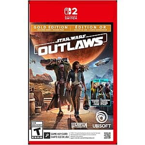 Star Wars Outlaws Gold Edition (Nintendo Switch 2) $30