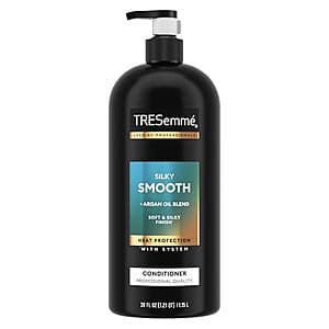 Select Accounts: 39-Oz TRESemmé Smooth & Silky Conditioner w/ Pump $3.20 w/ S&S
