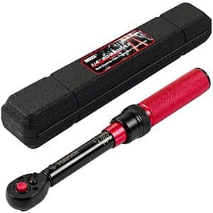 Hairich 1/4" Dual-Direction Torque Wrench $13.30
