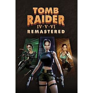 Tomb Raider IV-VI Remastered game cover art on Steam.