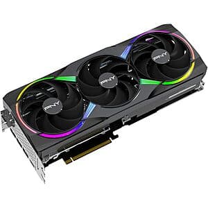 PNY GeForce RTX 5080 EPIC-X ARGB OC Triple Fan 16GB GDDR7 PCIe 5.0 Graphics Card $980 + Free Shipping