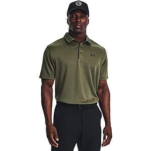 Under Armour Men's Tech Golf Polo (Various Colors) from $19