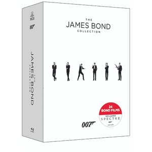 James Bond 24-Film Collection Box Set (Blu-ray) $56 + Free Shipping