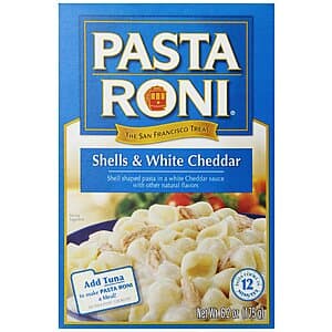 12-pk 6.2-oz Pasta Roni Shells & White Cheddar $11.40 w/ Subscribe & Save