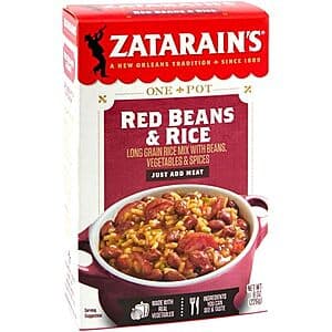 8-Oz Zatarain's Red Beans & Rice $1.10 w/ S&S
