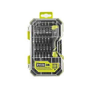 38-pc RYOBI Precision Screwdriver Set $10 + Free S&H