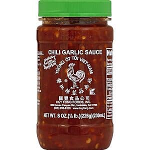 8-Oz Huy Fong Chili Garlic Sauce $2