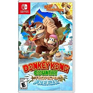 Donkey Kong Country: Tropical Freeze (Nintendo Switch Physical or Digital) $40 + Free Shipping