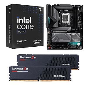 Intel Core Ultra 7 270K Plus + Gigabyte Z890 Eagle MB + 32GB G.Skill DDR5 $600 + Free Pickup