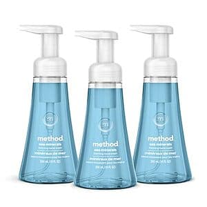Select Account: 3-Pk 10-Oz Method Foaming Hand Soap (Sea Minerals) $7.10 w/ S&S