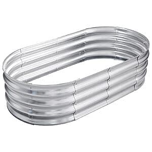4'x2'x1' TATAANTY Galvanized Raised Garden Bed $19.95
