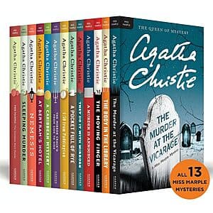 Agatha Christie: 13-Book The Complete Miss Marple Collection (eBook) $1