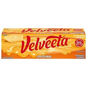 32-Oz Velveeta Original Pasteurized Recipe Cheese Product $5.50