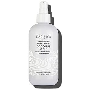 8-Oz Pacifica Coconut Whip Cream to Foam Face Wash $3.50