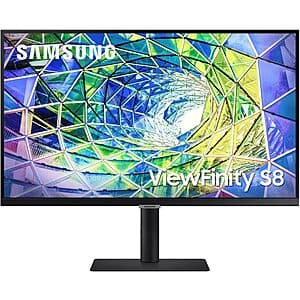 27" Samsung ViewFinity S80UA 4K UHD 60Hz IPS HDR10 90W USB-C Monitor $220 + Free Shipping