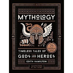Cover of Edith Hamilton's Mythology, a comprehensive guide to Greek and Roman myths and legends.