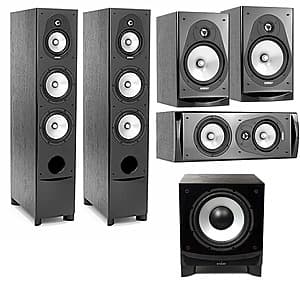 Energy Speakers: 2x CF-70 Floors + CC-10 Center + 2x CB-20 Bookshelves + C10 Sub $499 + Free S&H