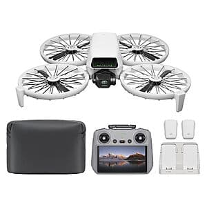 DJI Flip Drone Fly More Combo w/ 4K UHD Camera & RC 2 Remote $539 + Free S&H