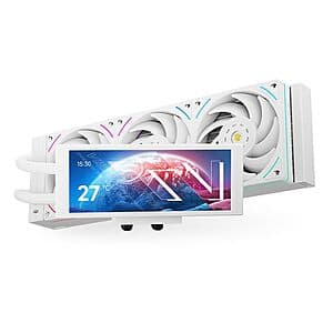 Thermalright Trofeo Vision 360 ARGB CPU AIO Liquid Cooler w/ 6.8" Screen (White) $107 + Free Shipping