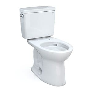 TOTO Drake 2-Piece Elongated 1.6 GPF Universal Height Tornado Flush Toilet $290.45 + Free S&H