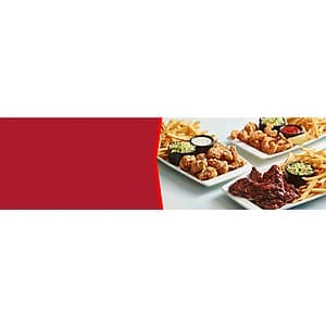 Applebee's: All You Can Eat Boneless Wings, Riblets, Double Crunch Shrimp & Fries $16 (Dine-In Only at Participating Locations)