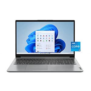 Lenovo IdeaPad 1i Laptop: 15.6" FHD, i5-1335U, 16GB DDR4, 256GB SSD $290 + Free Shipping