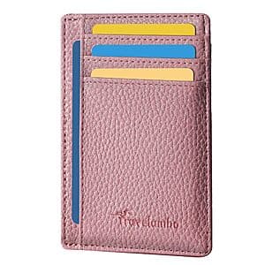 Travelambo RFID Blocking Front Pocket Slim Wallet (various colors) from $3
