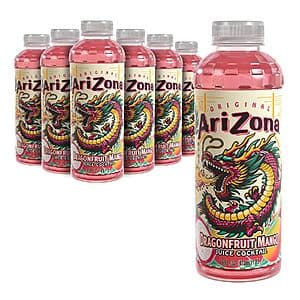 12-Pack 16-Oz Arizona Fruit Punch Juice Cocktail $9.50