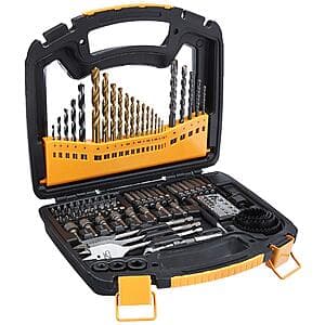 100-pc Amazon Basics Drill & Driver Multi-Bit Set $19.95