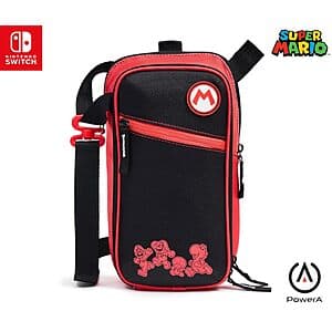 PowerA Crossbody Bag for Nintendo Switch Systems (Mario & Friends) $11