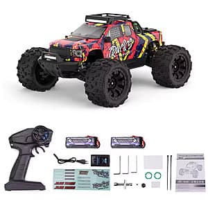 JIUSI PT14R 1/14 4WD Brushless Motor 2.4G Remote Control 35C Off-road RC Truck $90.75 + Free Shipping