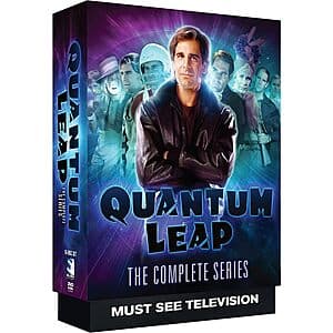 Quantum Leap Complete Series 1989 DVD box set featuring Scott Bakula.