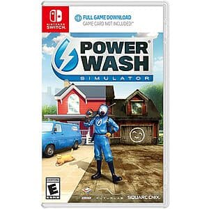 PowerWash Simulator (Nintendo Switch Download Code in Box) $12 + Free Shipping w/ Amazon Prime