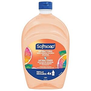 50-Oz Softsoap Antibacterial Liquid Hand Soap Refill (Crisp Clean) $3.45 w/ S&S