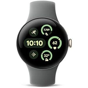 41mm Google Pixel Watch 3 Wi-Fi Smartwatch $170 + Free S/H