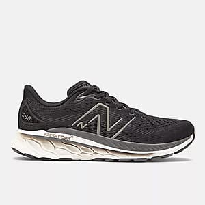 New Balance Men's Fresh Foam X 860v13 Shoes (Black/White/Magnet) $63 + Free S&H on $49+