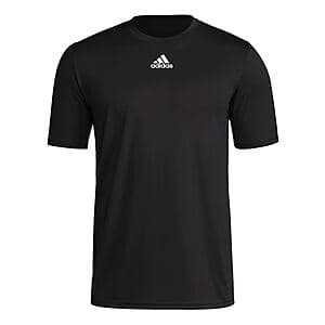 adidas men Short Sleeve Pregame Badge of Sport Tee $8.50 + Free Shipping