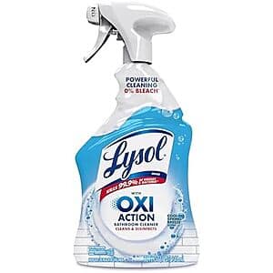 Select Accounts: 32-Oz Lysol Bathroom Spray Cleaner w/ Hydrogen Peroxide $2.80 w/ Subscribe & Save