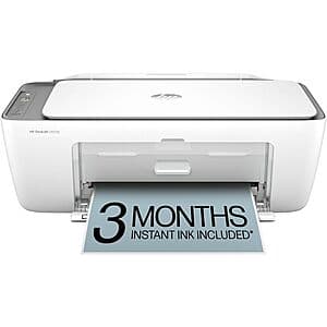 HP DeskJet 2855e Wireless All-in-One Color Inkjet Printer $34.90