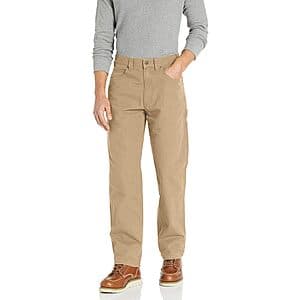 Amazon Essentials Men's Relaxed-Fit Carpenter Utility Pants (various colors) $16.40