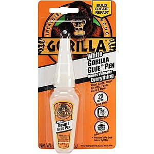 0.75-Oz Gorilla Glue Precision Pen (White) $1.50 