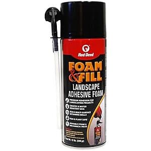 Prime Members: 12-Oz Red Devil Foam & Fill Landscape Adhesive Foam Aerosol Can $6.70 + Free Shipping