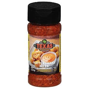 3.3-Oz Texas Roadhouse Rattlesnake Bites Seasoning $2.25 w/ S&S